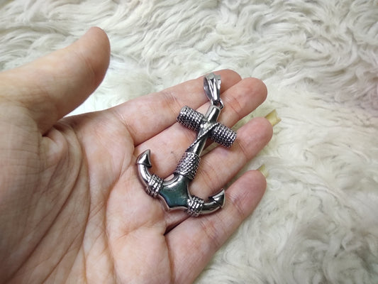 Stainless Steel Anchor Amulet